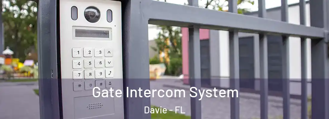 Gate Intercom System Davie - FL