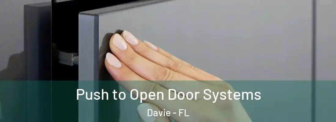  Push to Open Door Systems Davie - FL