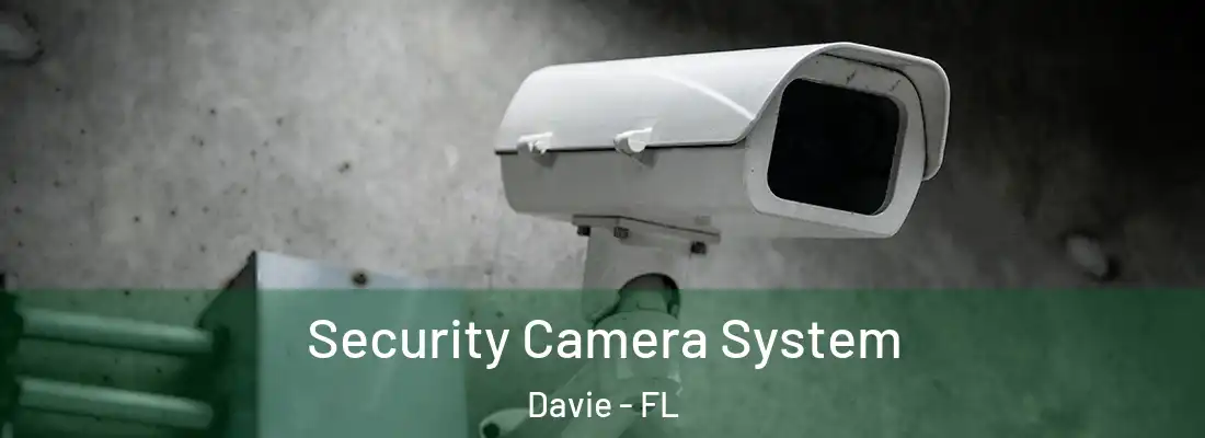 Security Camera System Davie - FL